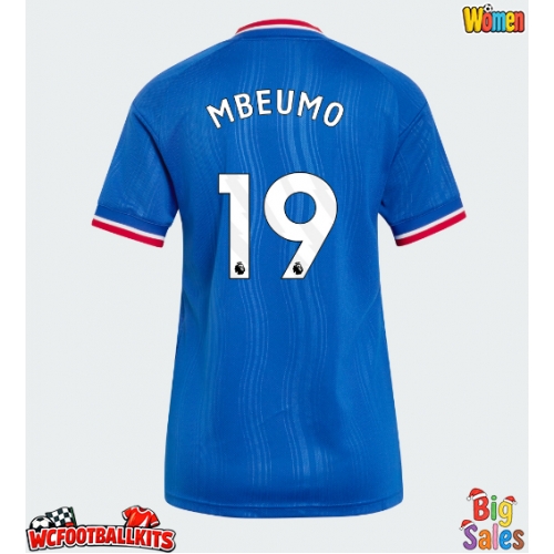 Manchester United Bryan Mbeumo #19 Replica Away Stadium Shirt for Women 2026-27 Short Sleeve